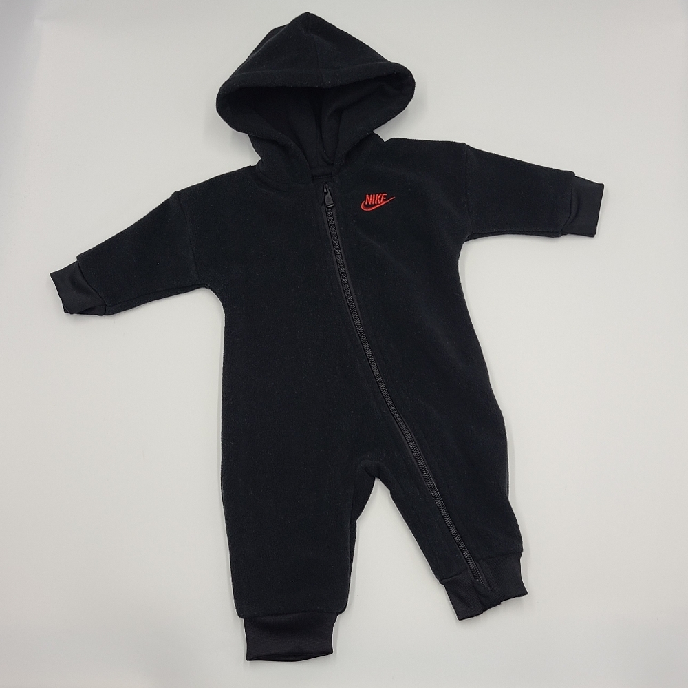 Nike baby boy fleece coverall size 3 months